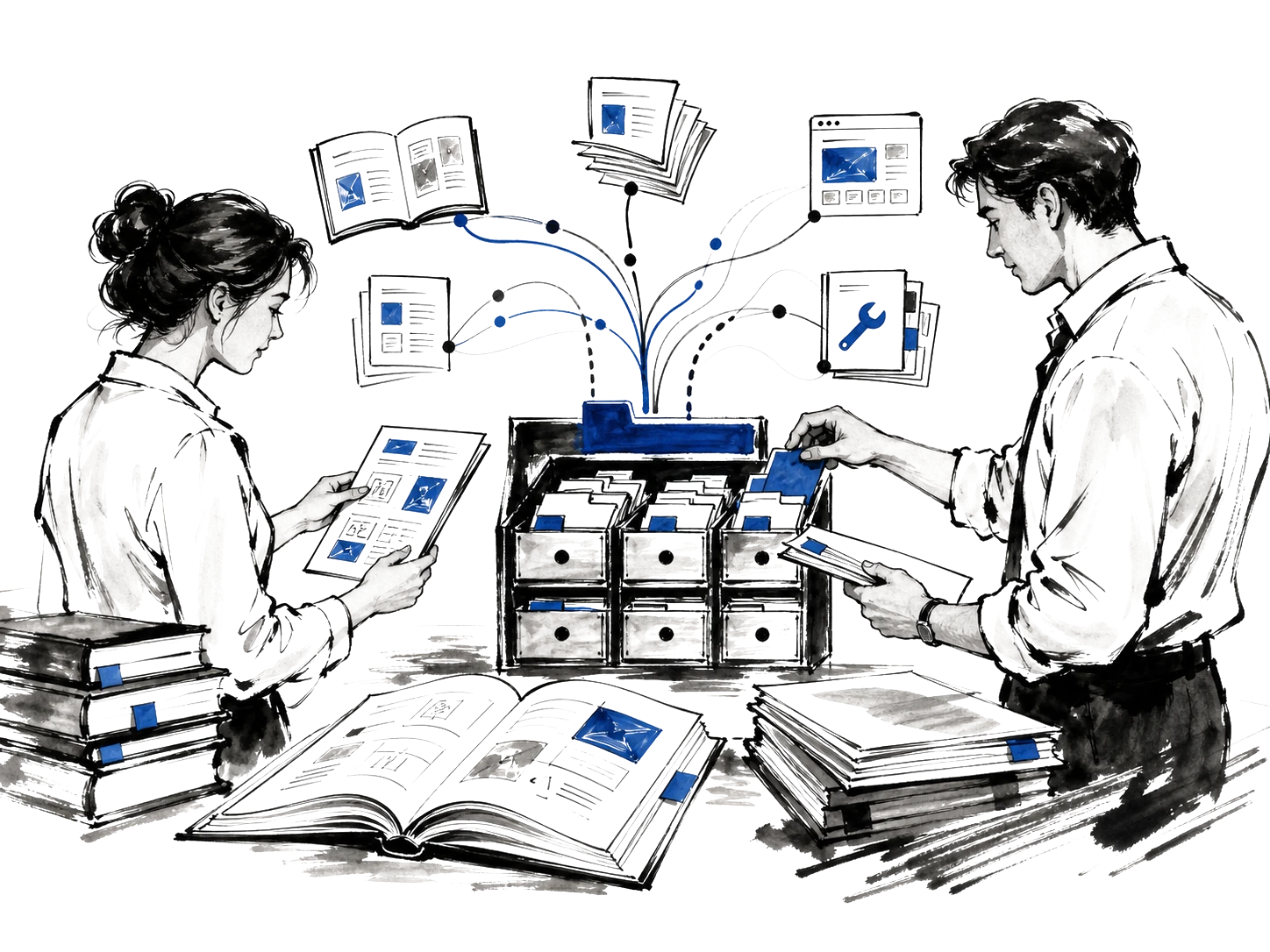 Handbücher werden für den technischen Support nutzbar